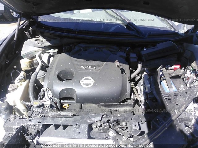 1N4AA51E09C856182 - 2009 NISSAN MAXIMA S/SV GRAY photo 10