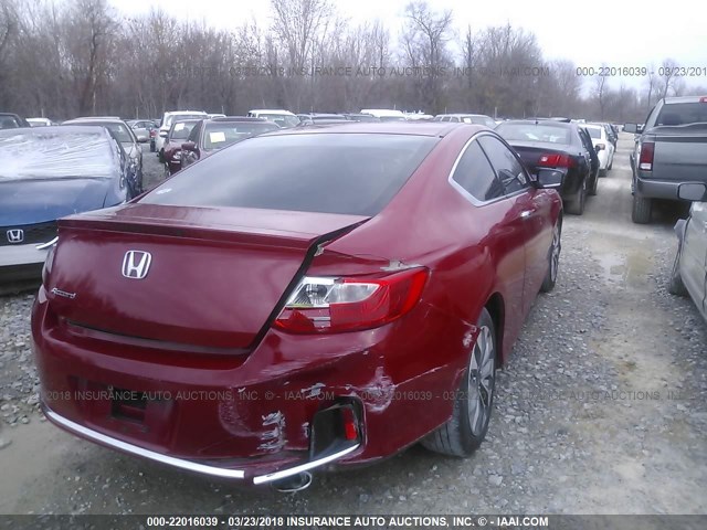 1HGCT1B38EA003216 - 2014 HONDA Accord LX-S RED photo 6