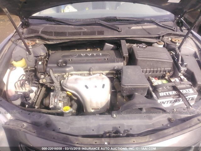 4T1BE46K97U586058 - 2007 TOYOTA CAMRY NEW GENERAT CE/LE/XLE/SE GRAY photo 10