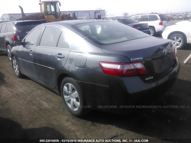4T1BE46K97U586058 - 2007 TOYOTA CAMRY NEW GENERAT CE/LE/XLE/SE GRAY photo 3