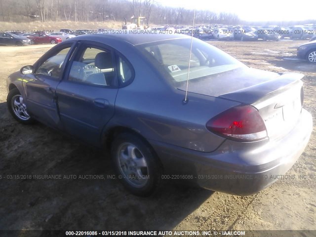 1FAFP55U54G169237 - 2004 FORD TAURUS SES GRAY photo 3