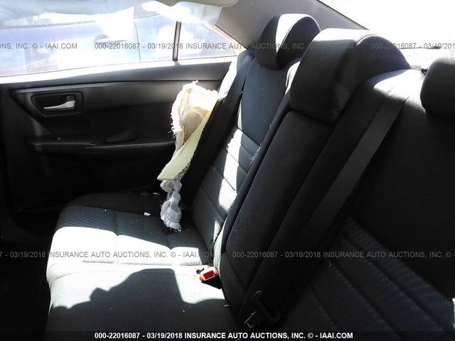 4T1BF1FK9FU933981 - 2015 TOYOTA CAMRY LE/XLE/SE/XSE Rot Foto 8