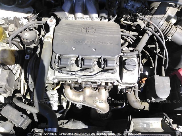 2T1FF22P11C852928 - 2001 TOYOTA CAMRY SOLARA SE/SLE WHITE photo 10