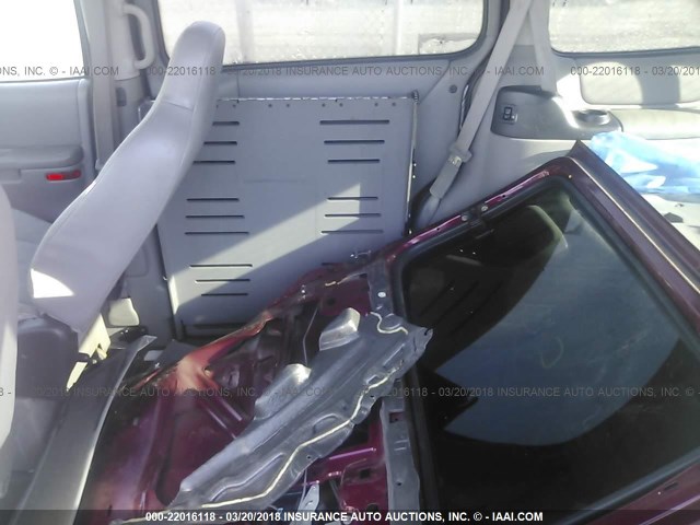 1GBDV13EX5D144806 - 2005 CHEVROLET VENTURE INCOMPLETE MAROON photo 8