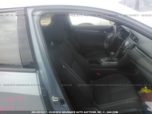 SHHFK7G44HU233137 - 2017 HONDA CIVIC SPORT 蓝色 照片 5