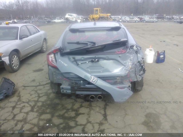 SHHFK7G44HU233137 - 2017 HONDA CIVIC SPORT 蓝色 照片 6