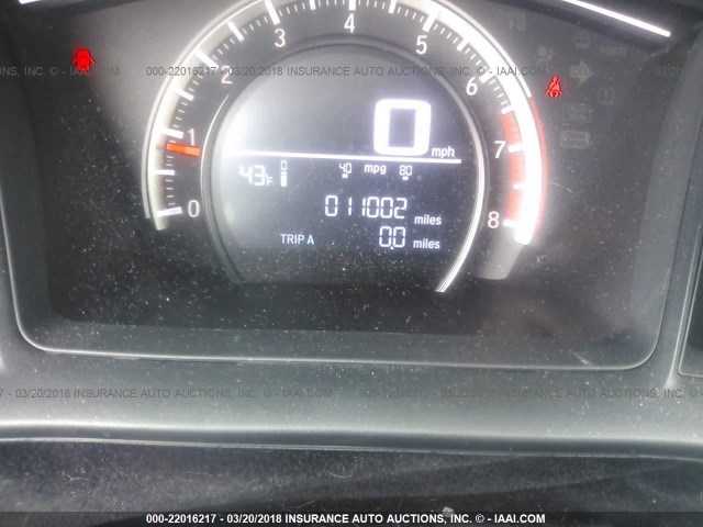 SHHFK7G44HU233137 - 2017 HONDA CIVIC SPORT 蓝色 照片 7