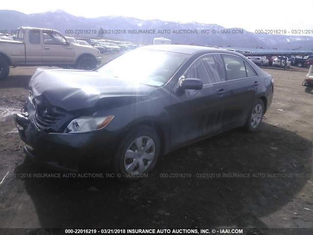 4T4BE46K39R051977 - 2009 TOYOTA CAMRY SE/LE/XLE GRAY photo 2