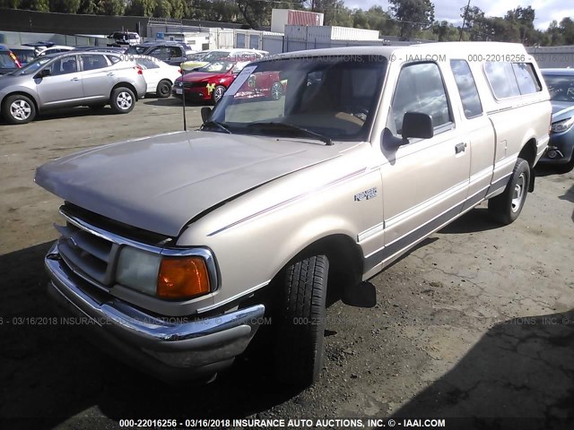 1FTCR14U3SPB15028 - 1995 FORD RANGER SUPER CAB GOLD photo 2