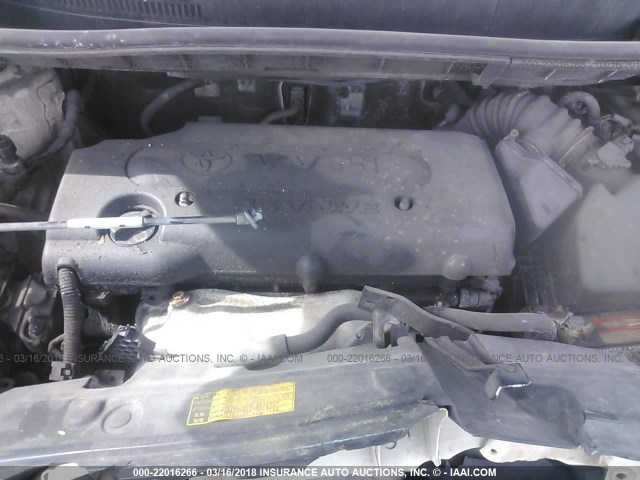 JTLZE4FE9CJ013478 - 2012 TOYOTA SCION XB WHITE photo 10