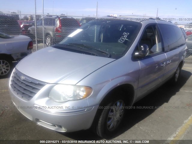 2A4GP64L06R866775 - 2006 CHRYSLER TOWN & COUNTRY LIMITED SILVER photo 2