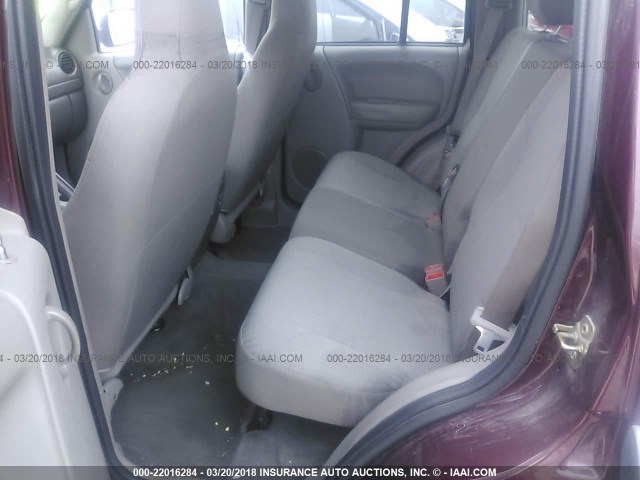 1J4GK48KX3W561811 - 2003 JEEP LIBERTY SPORT/FREEDOM მუქწითელი ფოტო 8