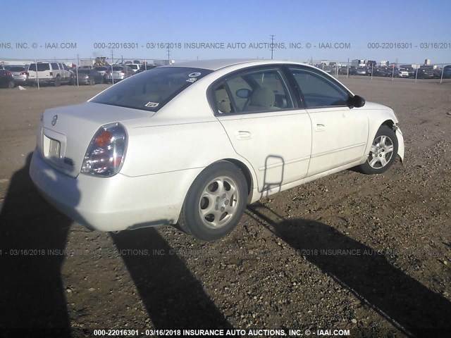 1N4AL11DX4C182156 - 2004 NISSAN ALTIMA S/SL WHITE photo 4