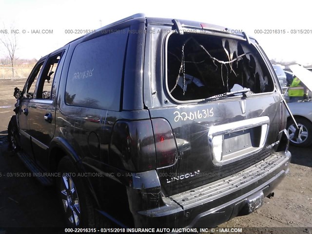 5LMFU28526LJ24703 - 2006 LINCOLN NAVIGATOR BLACK photo 3