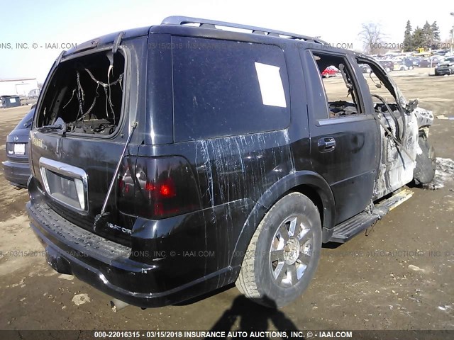 5LMFU28526LJ24703 - 2006 LINCOLN NAVIGATOR BLACK photo 4