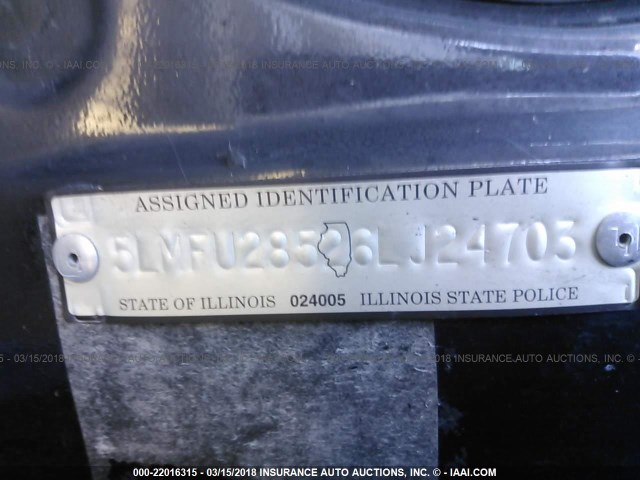 5LMFU28526LJ24703 - 2006 LINCOLN NAVIGATOR BLACK photo 9