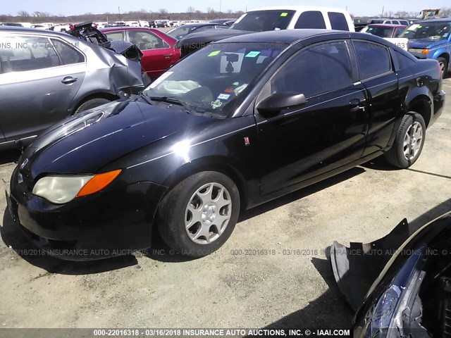 1G8AN12F84Z144355 - 2004 SATURN ION LEVEL 2 黑色 照片 2