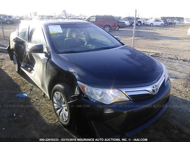 4T4BF1FK9CR197836 - 2012 TOYOTA CAMRY SE/LE/XLE შავი ფოტო 1