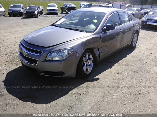 1G1ZB5E12BF259291 - 2011 CHEVROLET MALIBU LS 棕色 照片 6