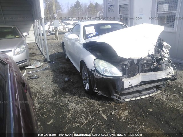 JTHFN48Y820033035 - 2002 LEXUS SC 430 WHITE photo 1