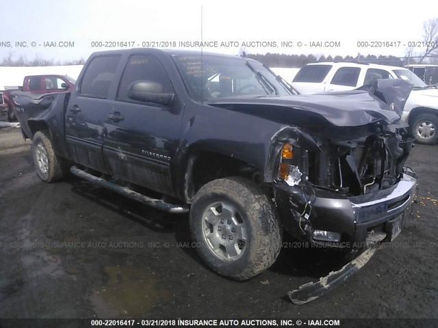 3GCPKSE30BG253311 - 2011 CHEVROLET SILVERADO K1500 LT GRAY photo 1