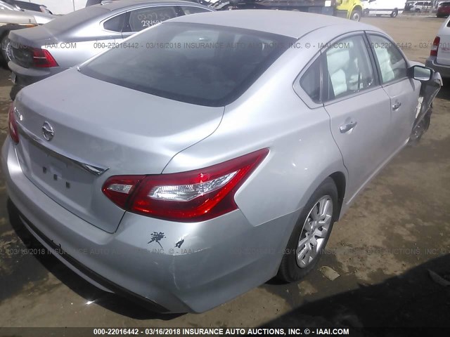 1N4AL3AP0GC234713 - 2016 NISSAN ALTIMA 2.5/S/SV/SL/SR SILVER photo 4