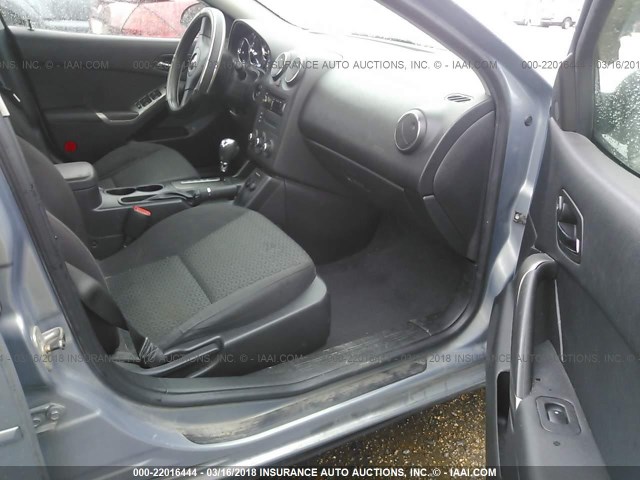 1G2ZF58B674195750 - 2007 PONTIAC G6 VALUE LEADER/BASE Light Blue photo 5