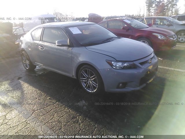JTKJF5C78D3048707 - 2013 TOYOTA SCION TC 浅蓝色 照片 1
