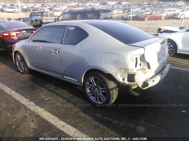 JTKJF5C78D3048707 - 2013 TOYOTA SCION TC 浅蓝色 照片 3