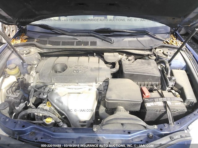 4T1BF3EK5BU769958 - 2011 TOYOTA CAMRY SE/LE/XLE Синий фото 10
