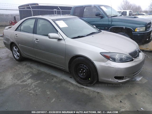 4T1BE32K04U831745 - 2004 TOYOTA CAMRY LE/XLE/SE TAN photo 1