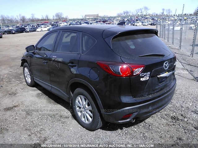 JM3KE4BE6E0374041 - 2014 MAZDA CX-5 SPORT BLACK photo 3