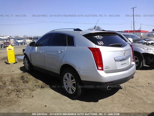 3GYFNAEY8BS679814 - 2011 CADILLAC SRX LUXURY COLLECTION SILVER photo 3