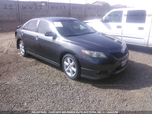 4T1BE46K07U159626 - 2007 TOYOTA CAMRY NEW GENERAT CE/LE/XLE/SE GRAY photo 1