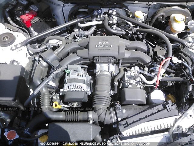 JF1ZNAA16F9702825 - 2015 TOYOTA SCION FR-S თეთრი ფოტო 10