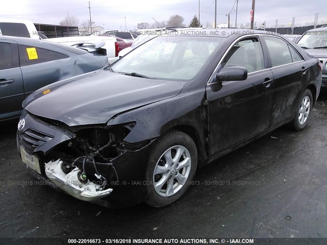 4T4BE46K38R018668 - 2008 TOYOTA CAMRY CE/LE/XLE/SE BLACK photo 2