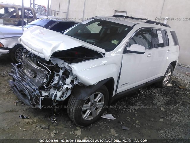 2GKFLNE33G6217372 - 2016 GMC TERRAIN SLE WHITE photo 2