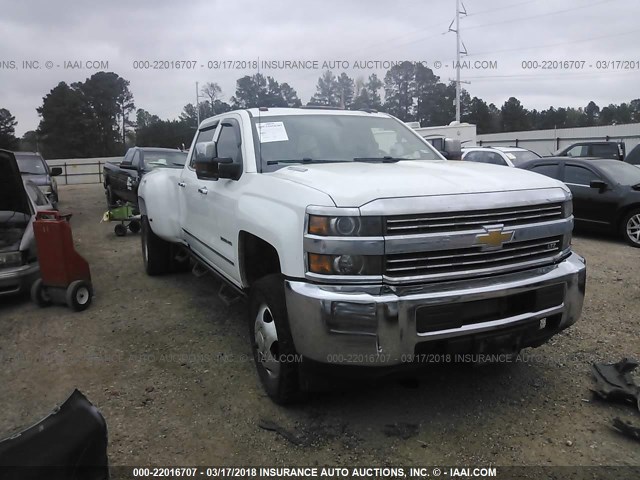 1GC4K0C8XGF123177 - 2016 CHEVROLET SILVERADO K3500 LTZ WHITE photo 1