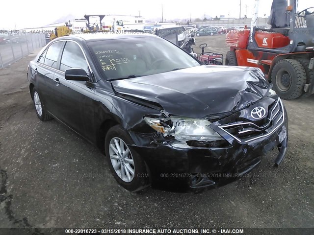 4T1BK3EK0AU111409 - 2010 TOYOTA CAMRY SE/LE/XLE Черный фото 1