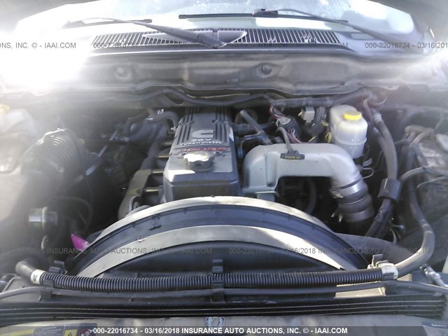 1D7KS28C96J236474 - 2006 DODGE RAM 2500 ST/SLT 金色 照片 10