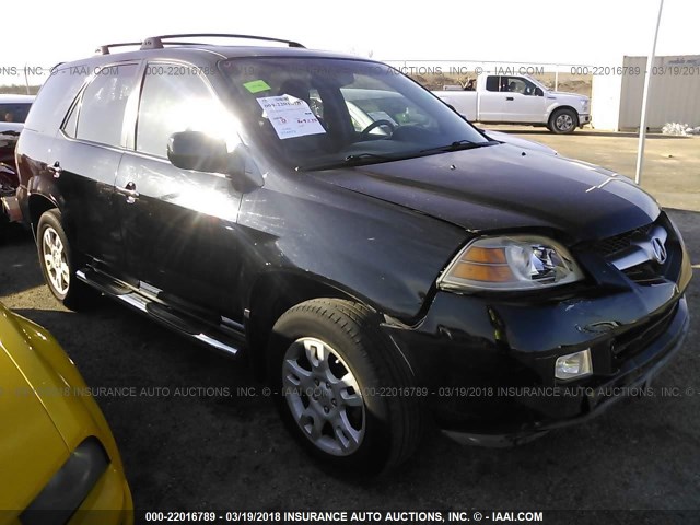 2HNYD18804H556652 - 2004 ACURA MDX TOURING BLACK photo 1