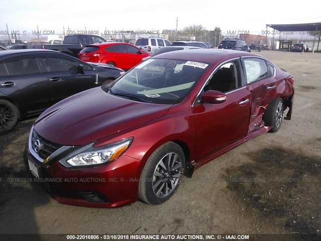 1N4AL3AP8HC183186 - 2017 NISSAN ALTIMA 2.5/S/SV/SL/SR RED photo 2