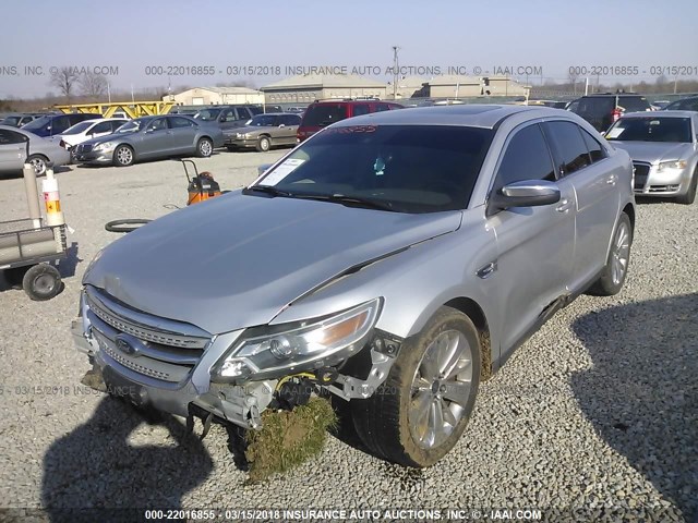 1FAHP2FW4AG114443 - 2010 FORD TAURUS LIMITED SILVER photo 6