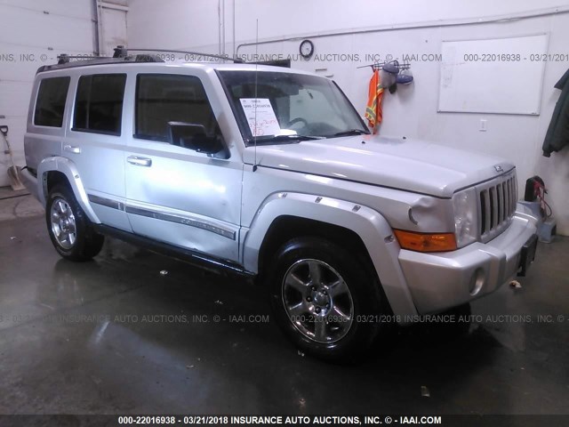 1J8HG58N08C159759 - 2008 JEEP COMMANDER LIMITED GRAY photo 1