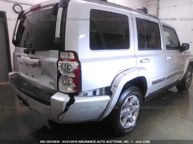 1J8HG58N08C159759 - 2008 JEEP COMMANDER LIMITED GRAY photo 6