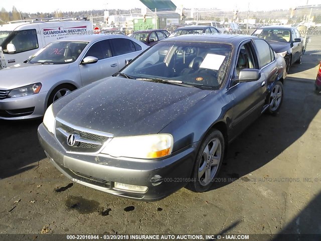 19UUA56903A086332 - 2003 ACURA 3.2TL TYPE-S GRAY photo 2