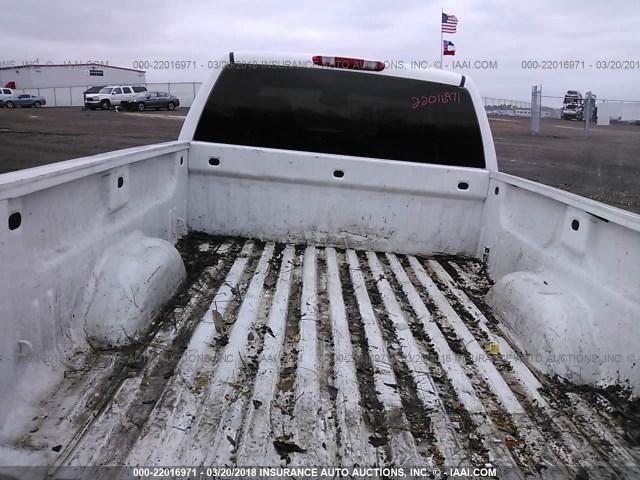 1GTEC19X39Z113954 - 2009 GMC SIERRA C1500 WHITE photo 8