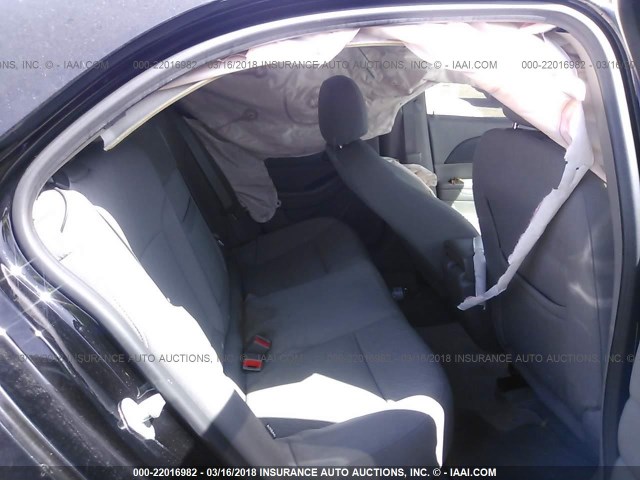 1G11A5SA3DU119060 - 2013 CHEVROLET MALIBU LS BLACK photo 8