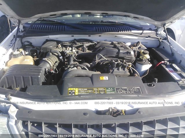1FMZU63K84ZA35717 - 2004 FORD EXPLORER XLT/XLT SPORT/NBX WHITE photo 10