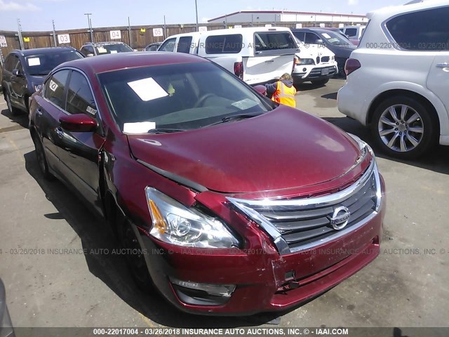 1N4AL3AP9DC190268 - 2013 NISSAN ALTIMA 2.5/S/SV/SL RED photo 1